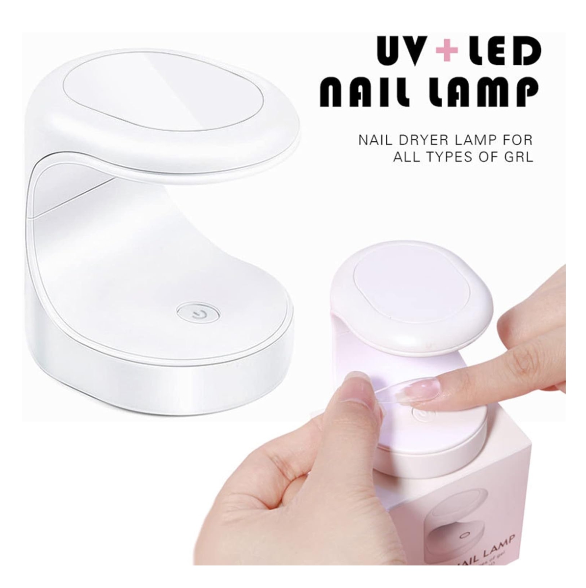 Miniatura 3 de Mini lámpara LED UV para uñas